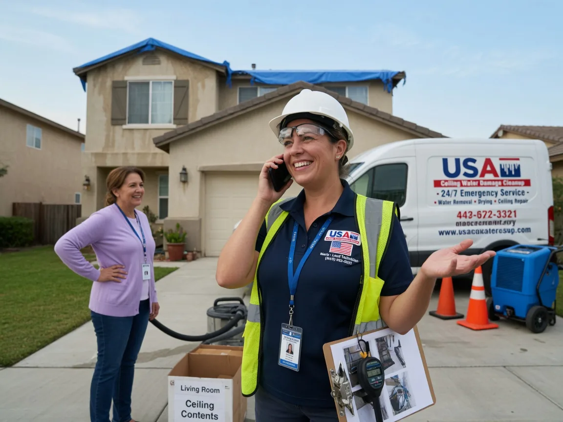 Ceiling Water Damage Restoration Ashley, IN FAQs